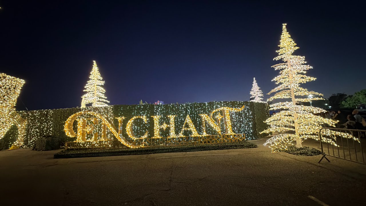 ENCHANT Light Maze Los Angeles 2025 - YouTube