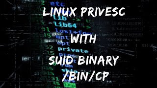 Linux Privilege Escalation - SUID Binary - /bin/cp