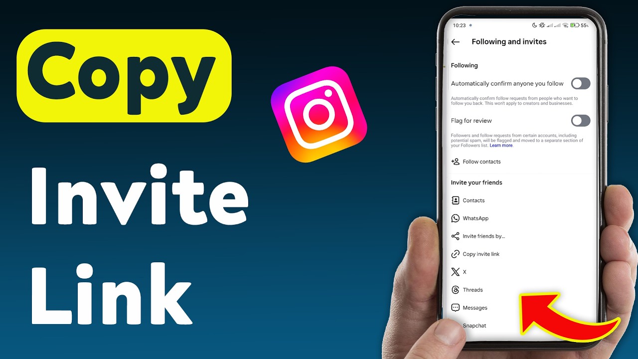 How To Copy Invite Link on Instagram (Updated) - YouTube