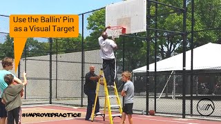 Visual Target to Improve Free Throw Shooting