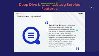 Product Capability: Simple Log Service Alibaba Course Presentation by Raihan Daffa Alif screenshot 4