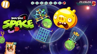 Angry Birds 2 Space Den Pig Challenge - One Bird Red 8 Rooms