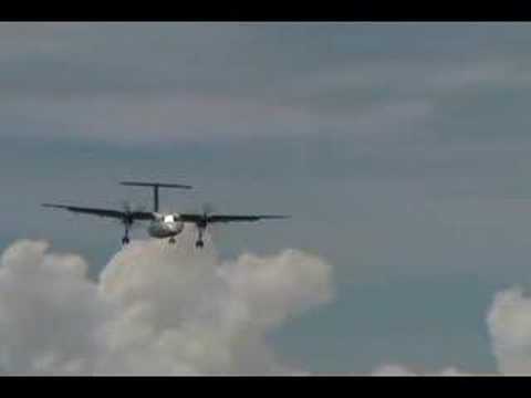 Landing at Julianna Airport - Sint Maarten