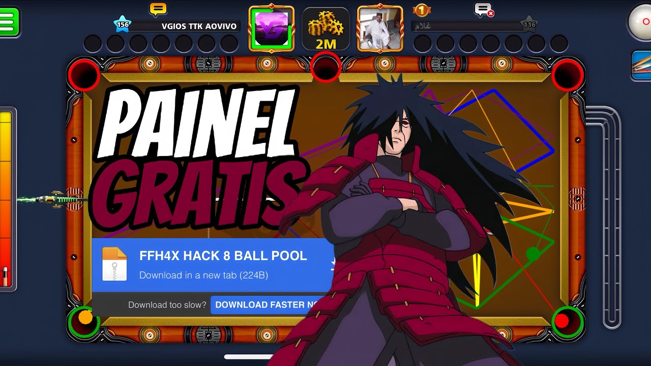 SAIU!!🎱 FFH4X 8 BALL POOL 🎯 HACK GRÁTIS 2026!! ATUALIZADO | VIP | ANDROID & iOS | 100% ANTI-BAN 🔥