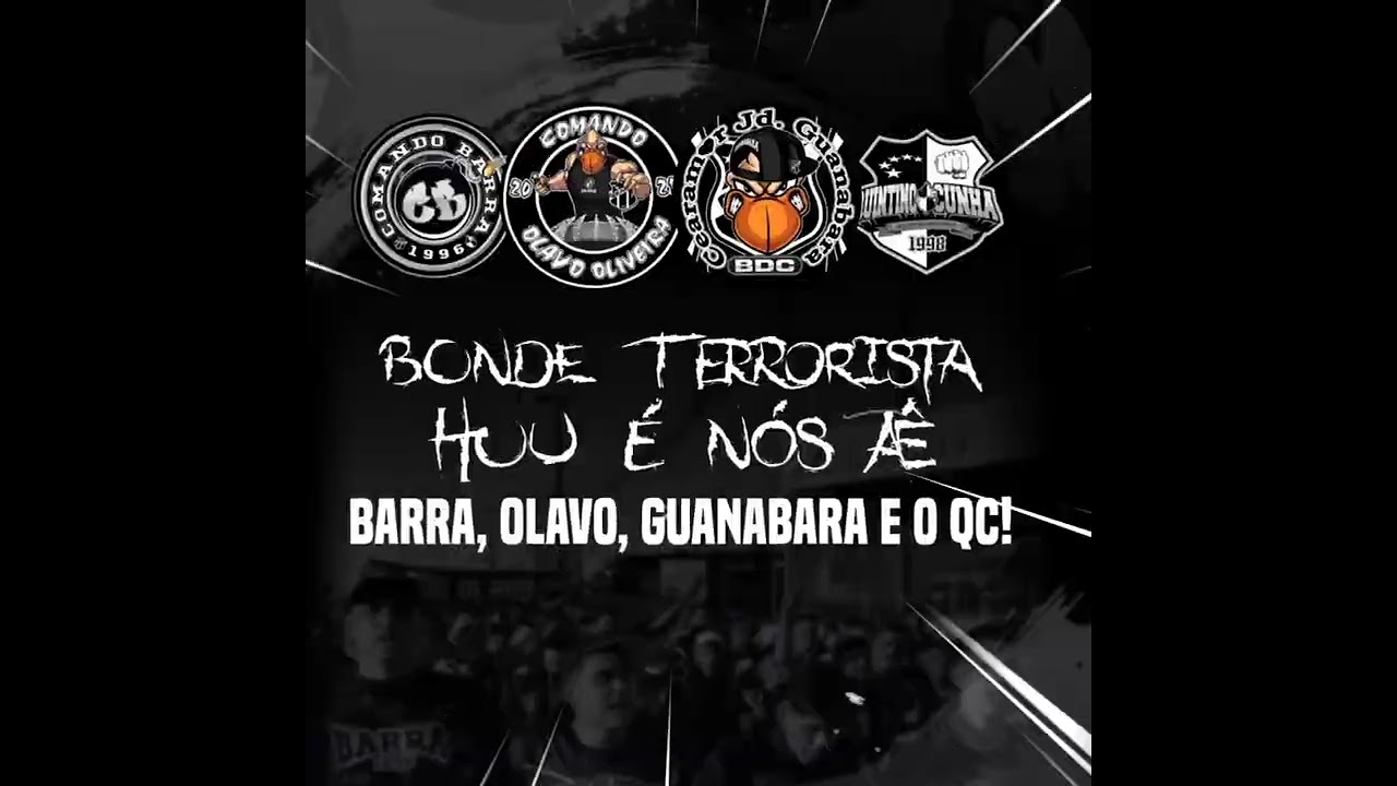 BONDE TERRORISTA - BARRA, OLAVO, GUANABARA E QC - MC GORDIM BOLADÃO 