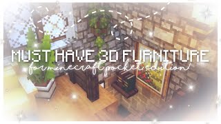 New MUST HAVE Functional 3D Furniture Mods For Minecraft PE! (1.19+) 🧸💞 screenshot 3