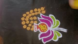 Creative Kolam Design Easy Rangoli Designs