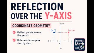Reflection Over the Y-Axis | Coordinate Geometry
