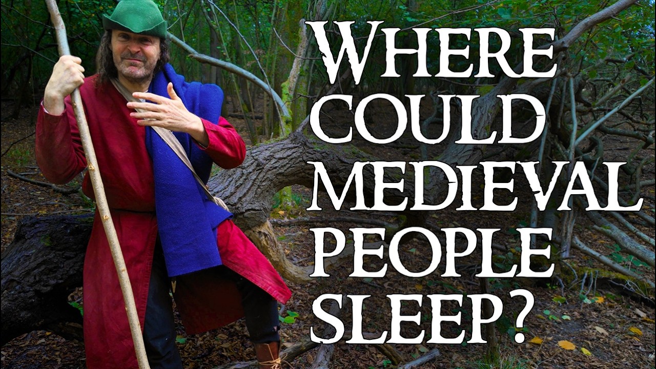 YouTube thumbnail for “Where did MEDIEVAL people SLEEP in an EMERGENCY?” by Modern History TV