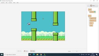 Greenfoot : Membuat Game Flappy Bird screenshot 3