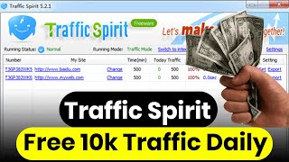 Traffic Spirit 8.1.1 Latest Version Free Download |  Get 10K Free Organic Traffic Daily screenshot 1