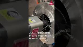 FI14M Portable Flange Facer: 1.07-14 Inch Manual Resurfacing Tool Demonstration