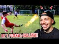 Ich reagiere auf unsere ERSTE Fussball Challenge!