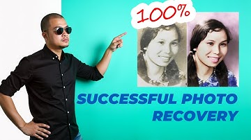 100% SUCCESSFUL RECOVERY OF OLD PHOTOS!