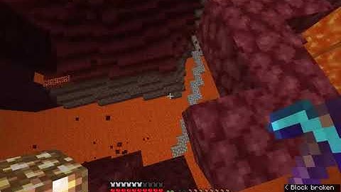 Minecraft ASMR | 5 minutes straight of mining netherrack