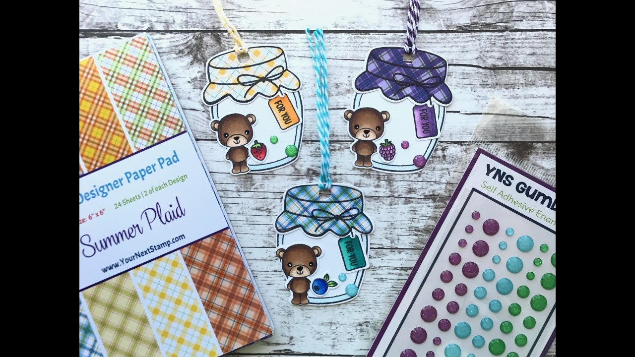 Mason Jar Tags - Your Next Stamp (Stamp, Create, Repeat)