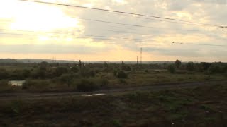 Уссурийск. Приморский край вид из окна поезда