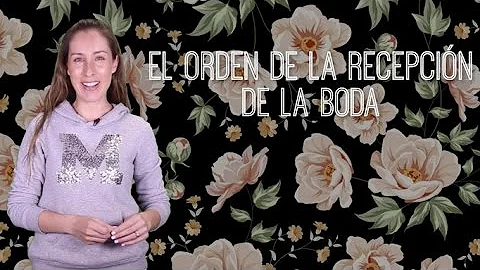 ¿Quién entra primero en la recepción de la boda?