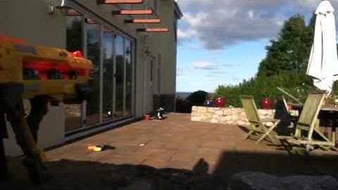 Nerf long shot accuracy test