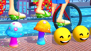 Tippy Toe! Very Satisfying and Relaxing ASMR Slicing Game