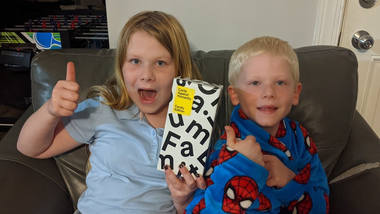 Everyday Adventures Plays Cards Against Humanity Family Edition