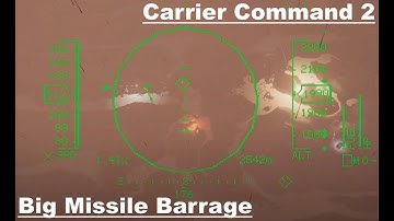Carrier Command 2 Gameplay - Big Missile Barrage | No Commentary | Short 2