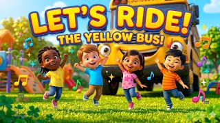 Ride The Yellow Bus Fun Nursery Rhyme For Kids Educational Songs For Children