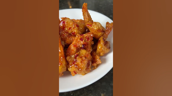 Super Bowl Appetizer Recipe | Sweet Chili Fried Shrimp #SHORTS