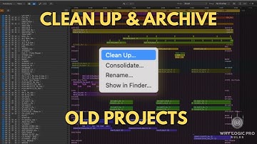 Ready for the New Year? Clean Up & Archive Old Projects