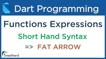 Dart Short Hand Syntax | FAT ARROW | Functions Expressions. Dart for Flutter #6.3