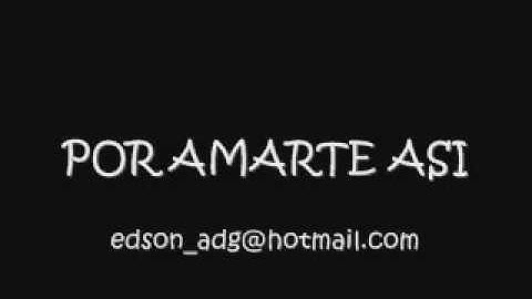 por amarte asi - mangu