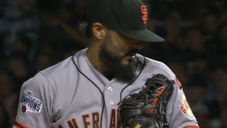 SF@CHC: Romo strikes out the side in the 8th