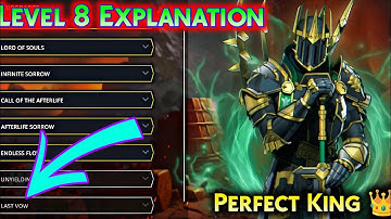 Ancient Overlord Set Got a Huge Buff 🤯 | Level 8 ( Last Vow) Unlocked 🥶 | Shadow Fight 3 🔥