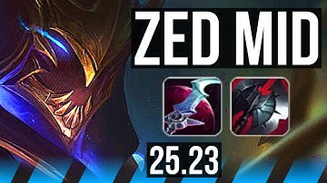 ZED vs FIZZ (MID) | KR Master | 25.23