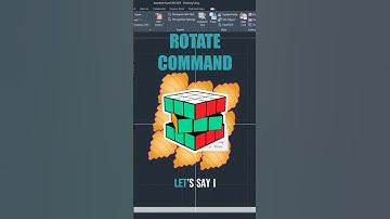 The Rotate Command: Why You’re Using It Wrong  #autocad #tutorial #howto #cad #designer #ai  #aiart