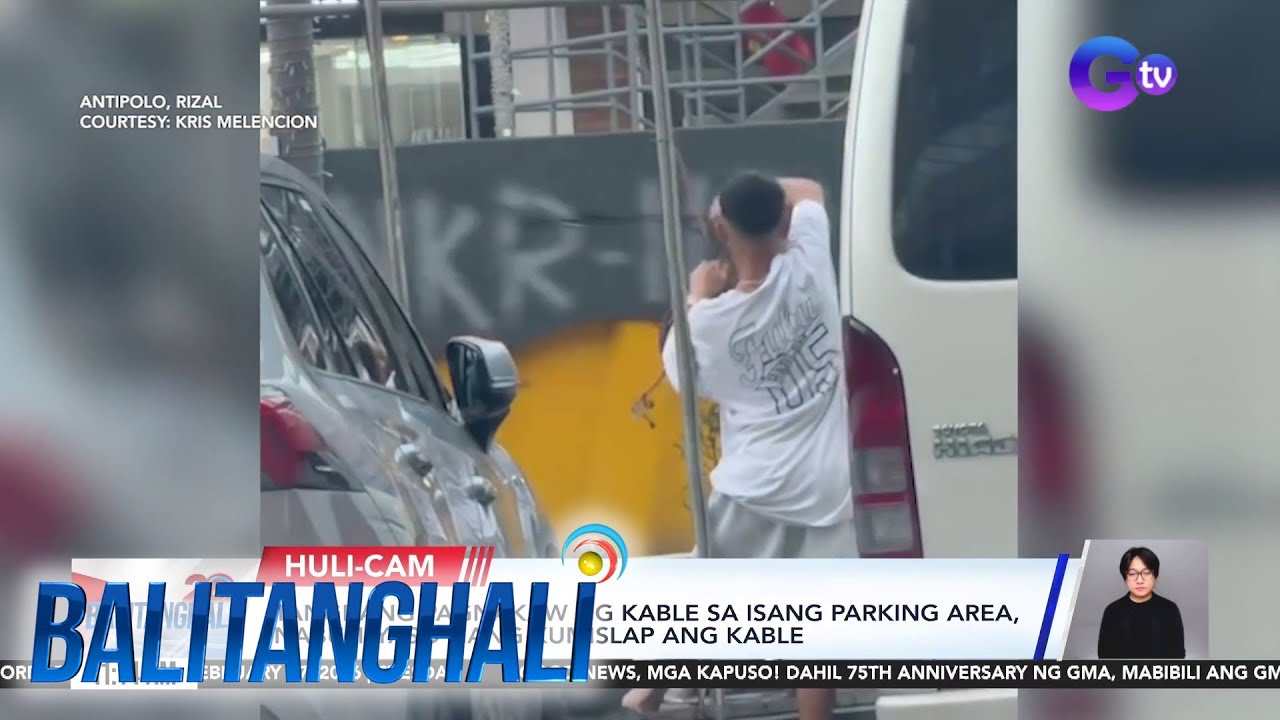 Tangkang pagnakaw ng kable sa isang parking area sa Antipolo, Rizal, nabulilyaso | Balitanghali