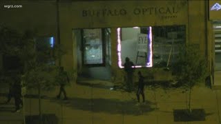 10 people arrested in protests last night