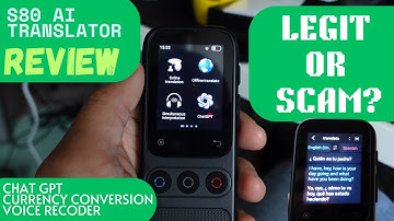 S80 AI Translator Review 2025: Offline Language Translation Tested