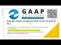 Video #7 - Example of Non-compliance with Ind AS 20 and Ind AS 1