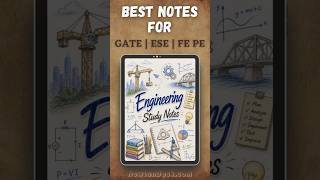 Engineering Handwritten Notes for BEng, GATE, ESE, FE & PE Students 📚 #engineeringnotes #studynotes