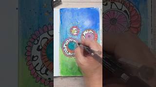 Prompt: In the Garden #mixedmedia #paperart #painting #artjournal #junkjournal #creativejournaling
