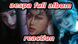 AESPA ARMAGEDDON FULL ALBUM LISTENING PARTY