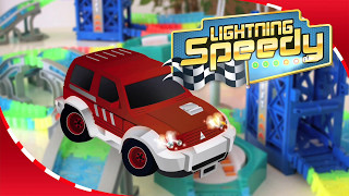 Vidéo: LIGHTNING SPEEDY VOITURE POLICE