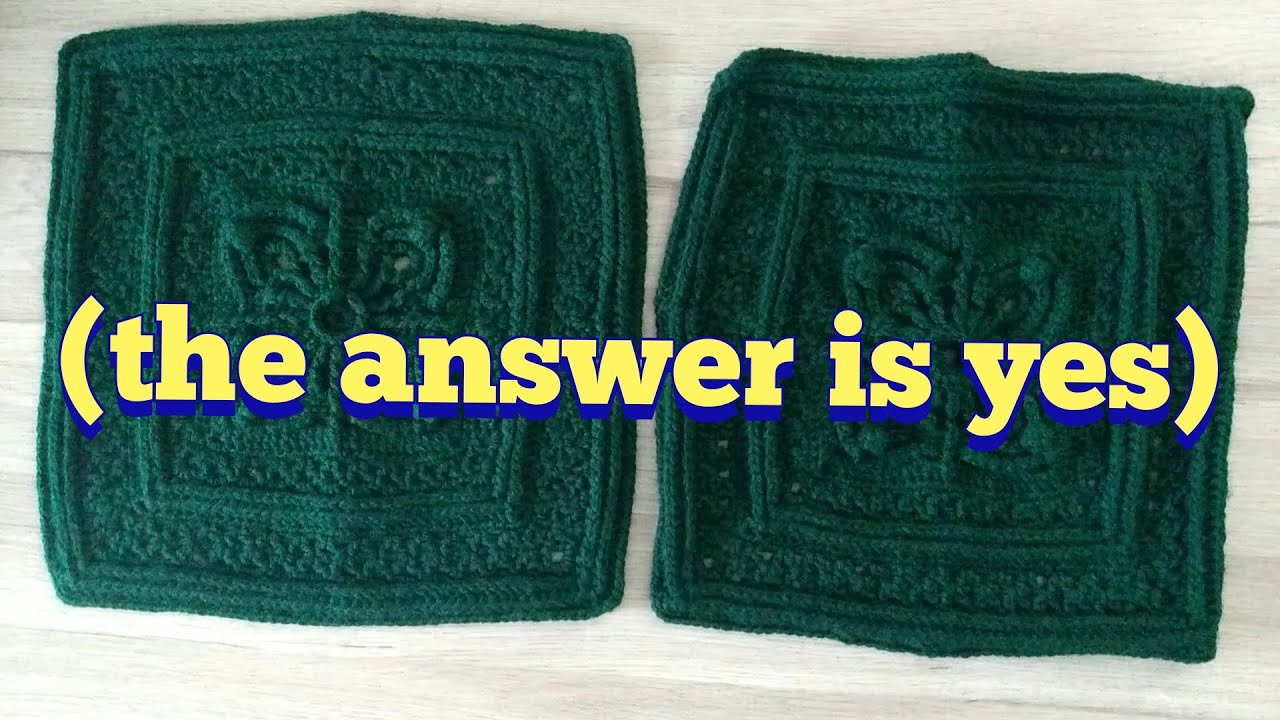 Can you block acrylic yarn without steam? | Wet blocking vs. steam for knit and crochet