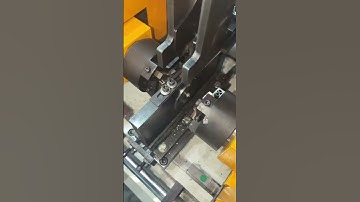 Fully automatic double-head chamfering machine, automatic feeding chamfering machine #mechanical eq