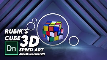 Adobe dimension speed Art | Rubik