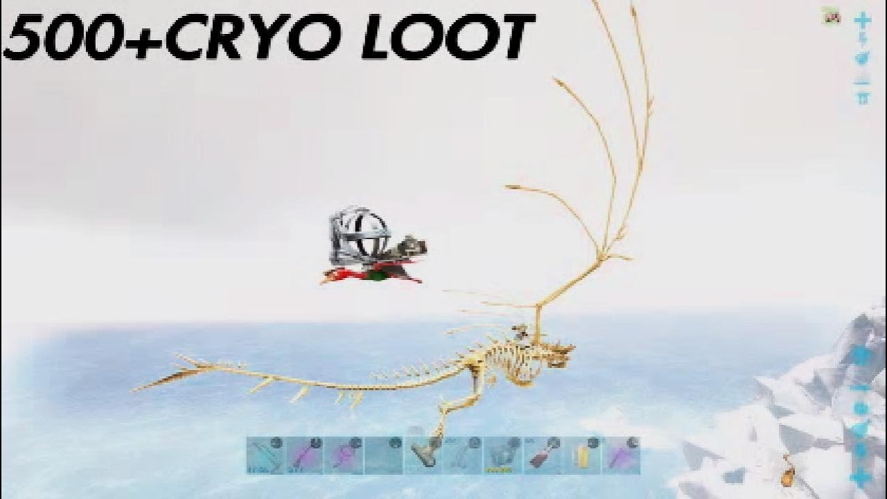 RAIDING 5 FAT QUETZAL BASES [500+ Cryo Loot] ARK OFFICIAL PS5