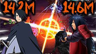Space-Time clash between two of the strongest accounts on the Chinese server | Naruto Online