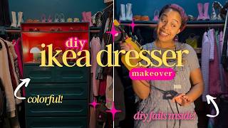 DIY IKEA Closet Makeover (Colorful Apartment on a Budget!)