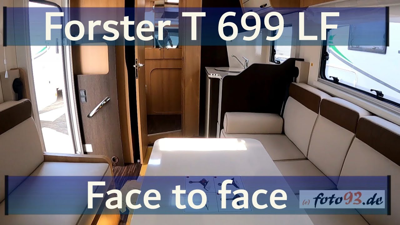 Forster T 699 LF - Face to Face, large rear bathroom, wardrobe, dressing room